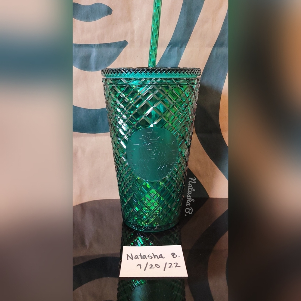 Grande Green Jewel Starbucks Cup